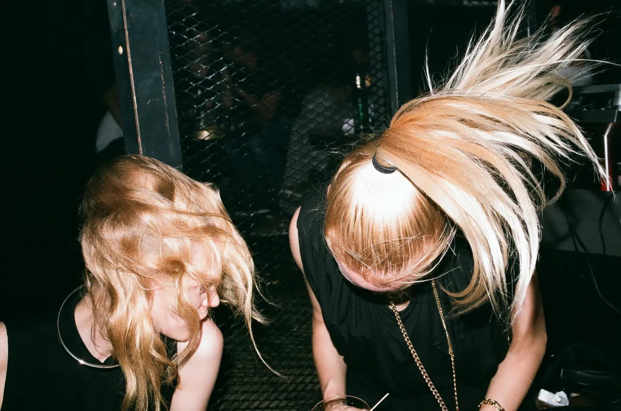 Underground party scene